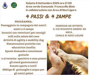 4 passi & 4 zampe