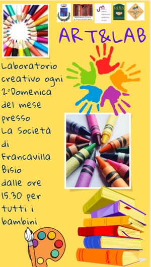 Art & Lab
Spalmiamo fantasia e...cioccolato