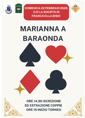 Torneo di Marianna 2026